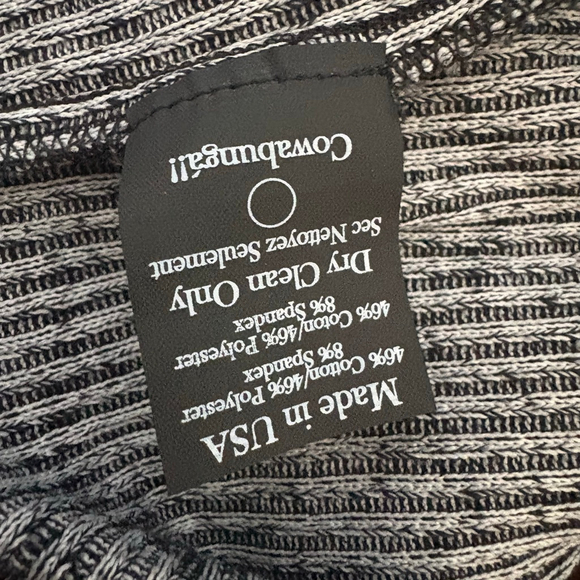 Women's Vena Cava Vogue Gray Ribbed Knit Tie-Front Midi Dress Size 4 - Picture 13 of 16